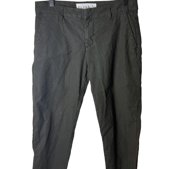 Frank & Eileen WICKLOW The Italian Chino Italian Performance Twill Black 6 - Picture 5 of 11